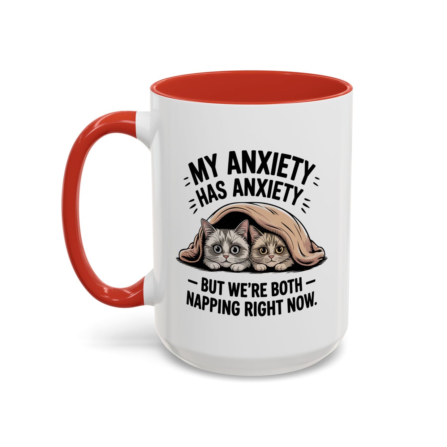 Animal Mug - My Anxiety Has Anxiety