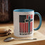 Religious Mug - One Nation Flag Cross