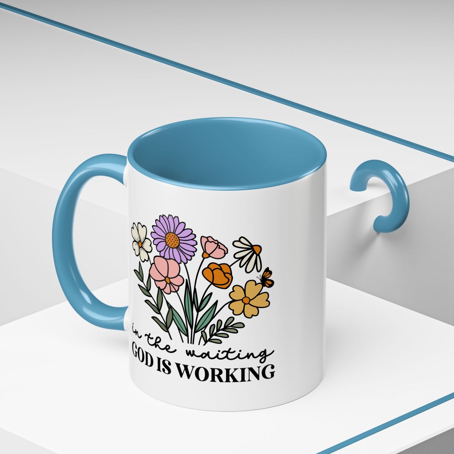 Religious Mug - In The Waiting
