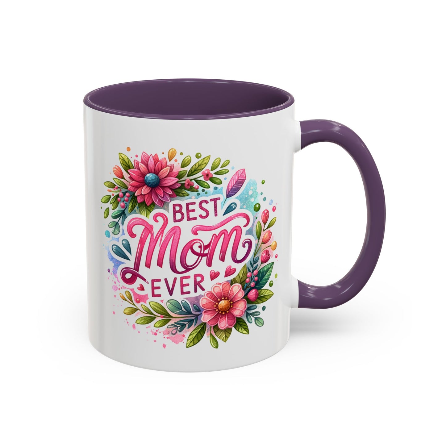 Mother's Day Mug - Best Mom Ever Floral