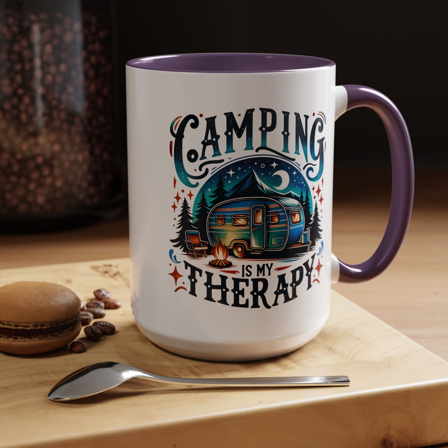 Adventure Mug - Camping Is My Therapy