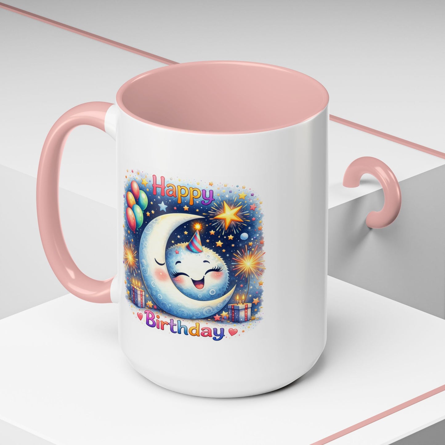 Birthday Mug - Moon and Stars