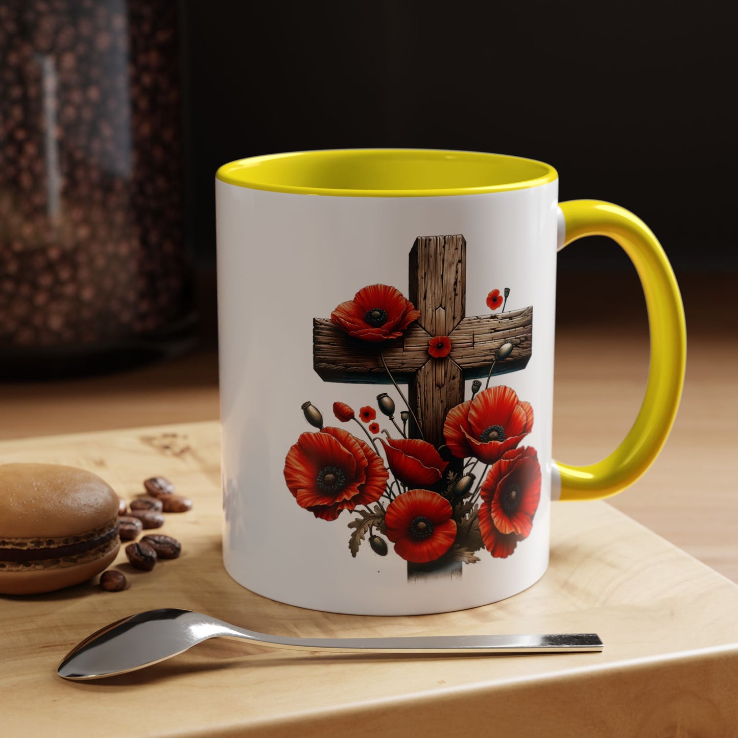 4th of July Mug - Fallen Soldier Cross