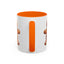 Christmas Mug - Gingerbread Man Green Bow