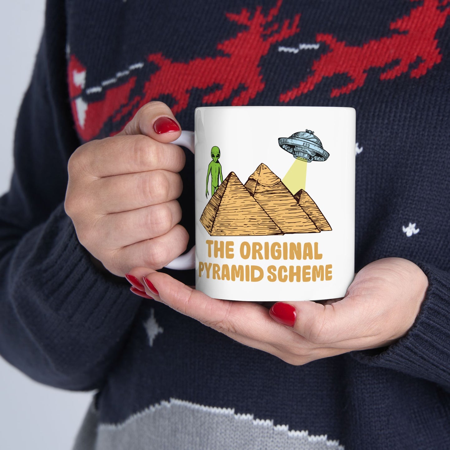 Alien Mug - Original Pyramid Scheme