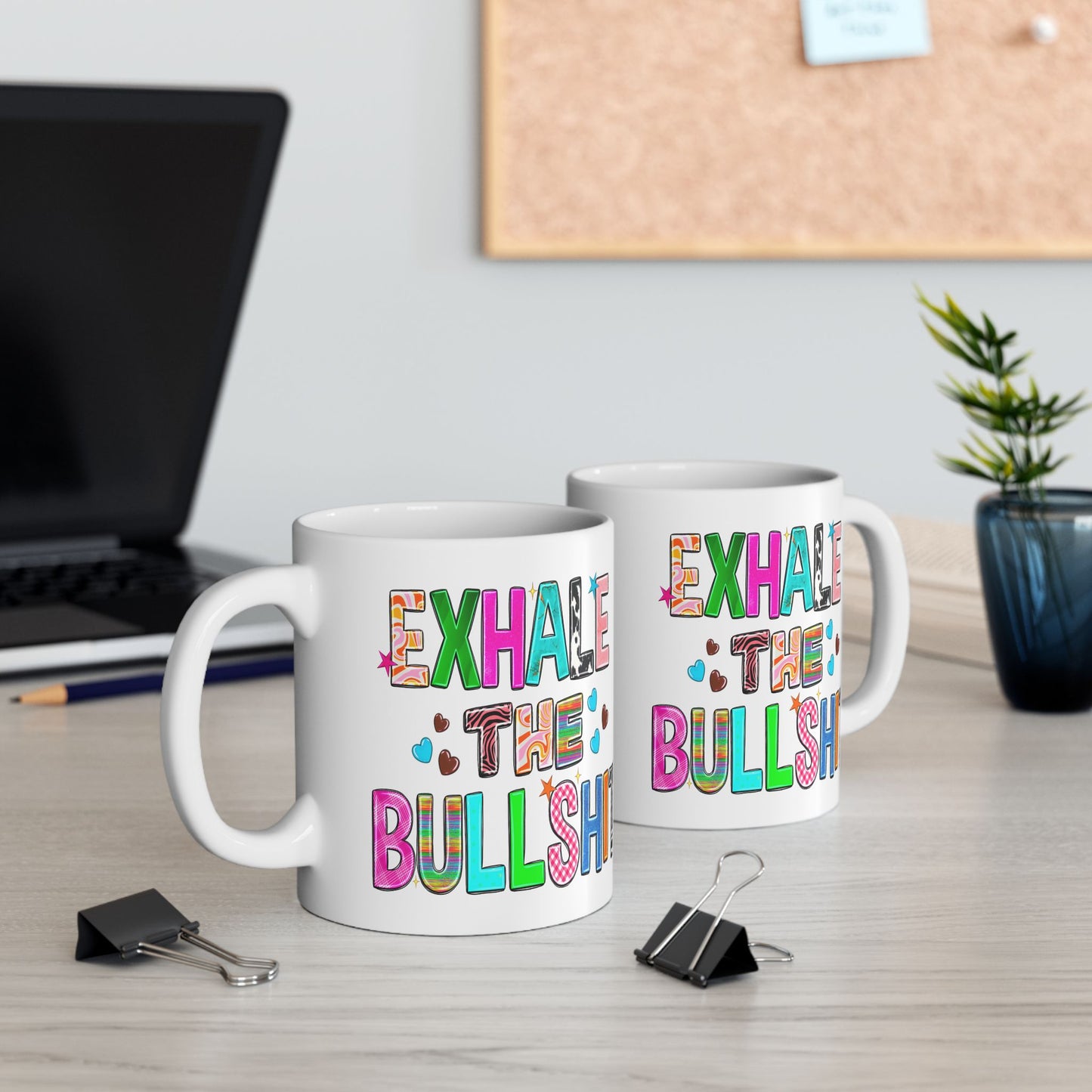 Adult Mug - Exhale The Bullshit