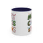 Christmas Mug - Merry Christmas Green Red & Gold Patterned Text