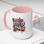 Wellness Mug - Good Vibes Only Graffiti Flowers