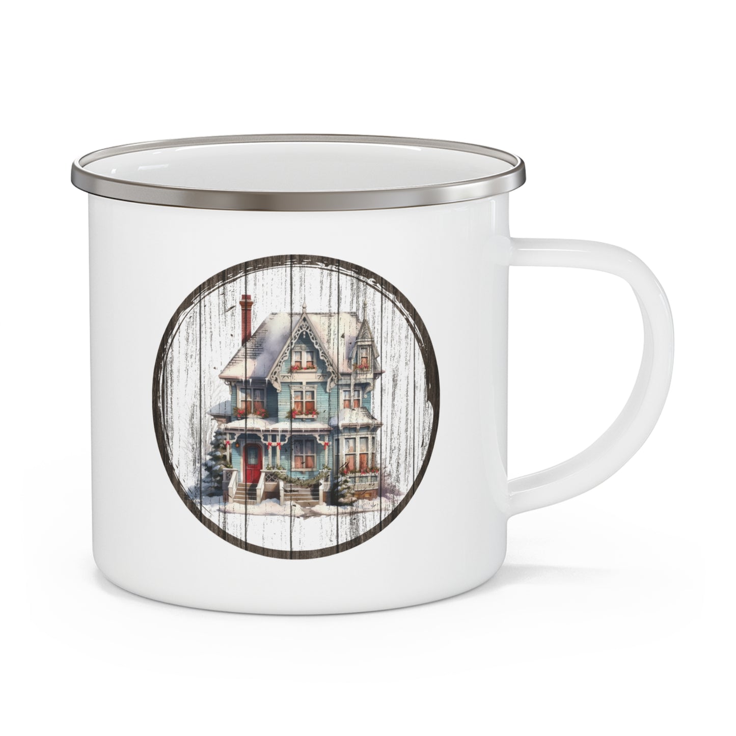 Christmas Mug - Snow Covered House