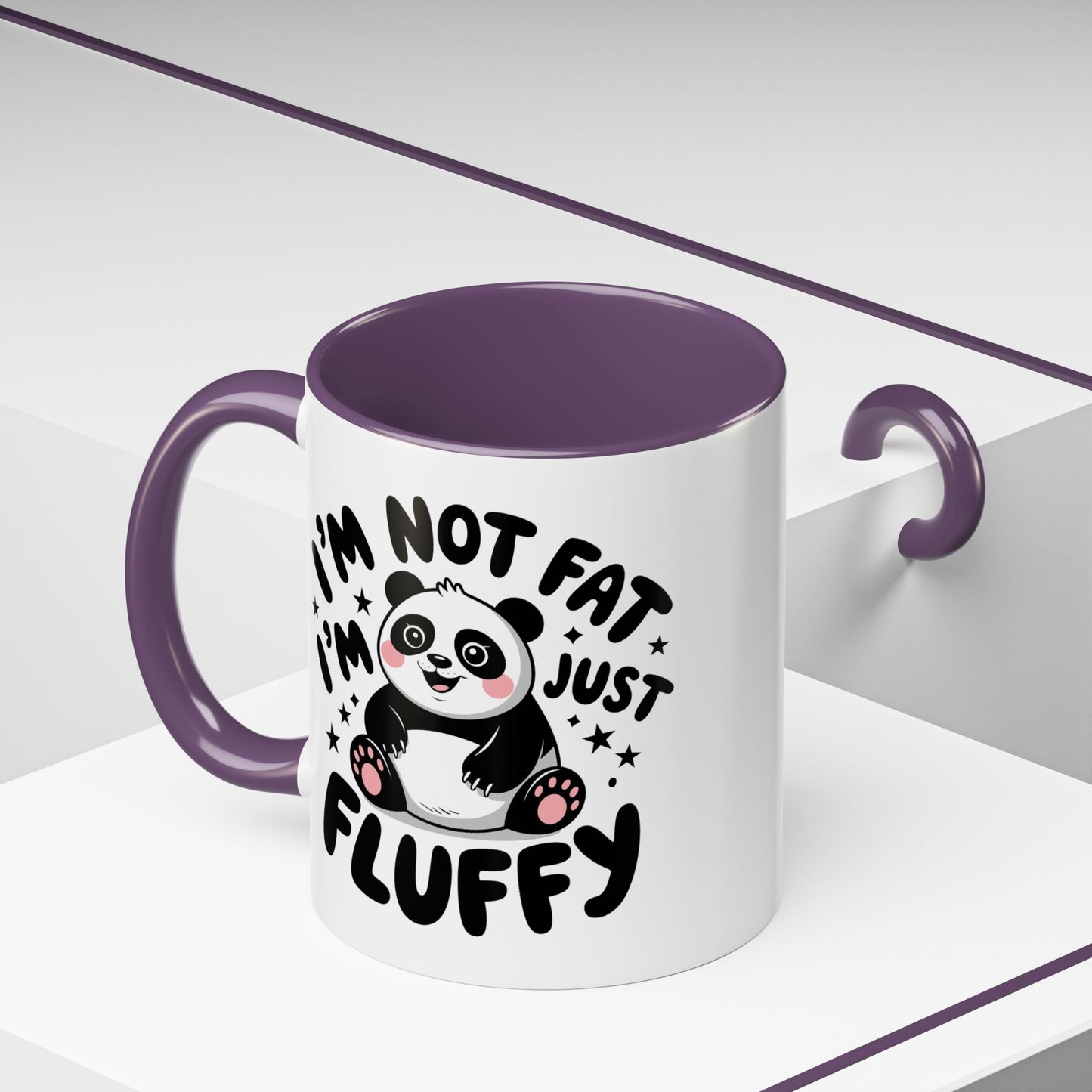 Humor Mug - I'm Not Fat I'm Just Fluffy