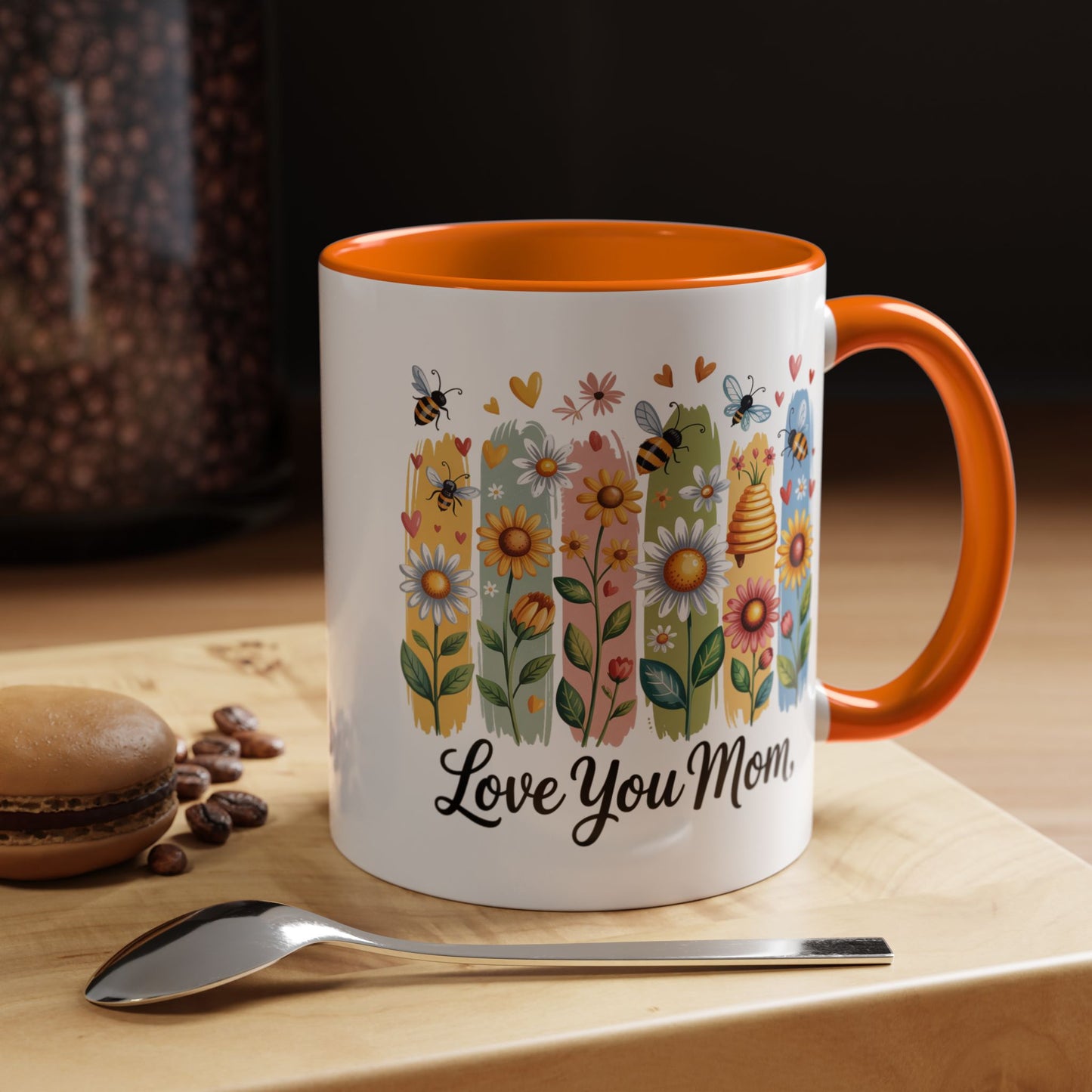 Mother's Day Mug - Love You Mom Beehive