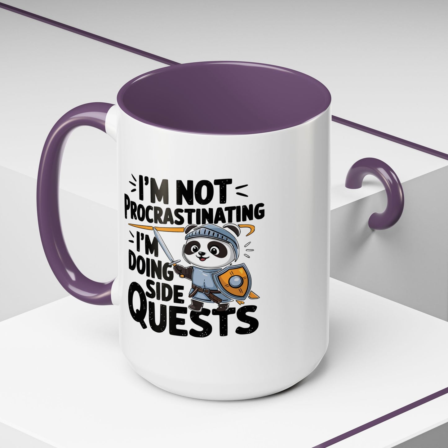 Humor Mug - I'm Not Procrastinating I'm Doing Side Quests