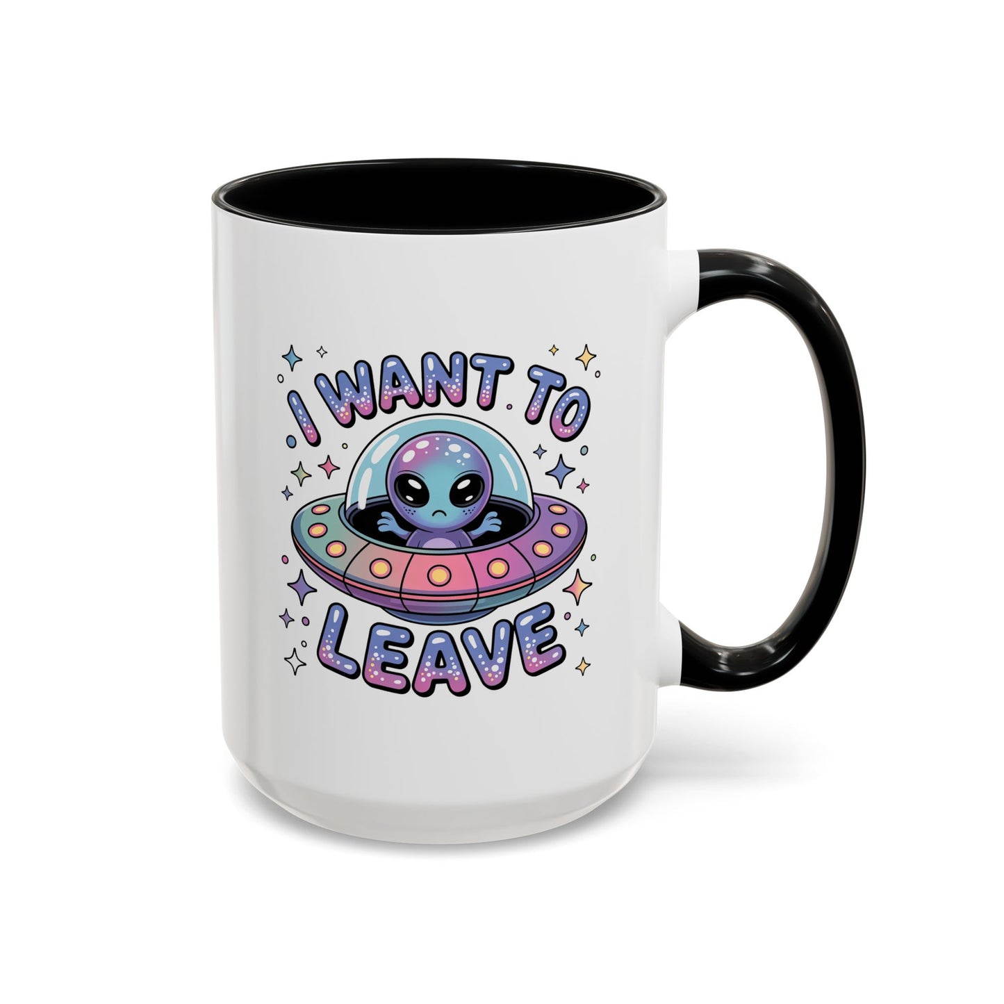 Alien Mug - I Want To Leave