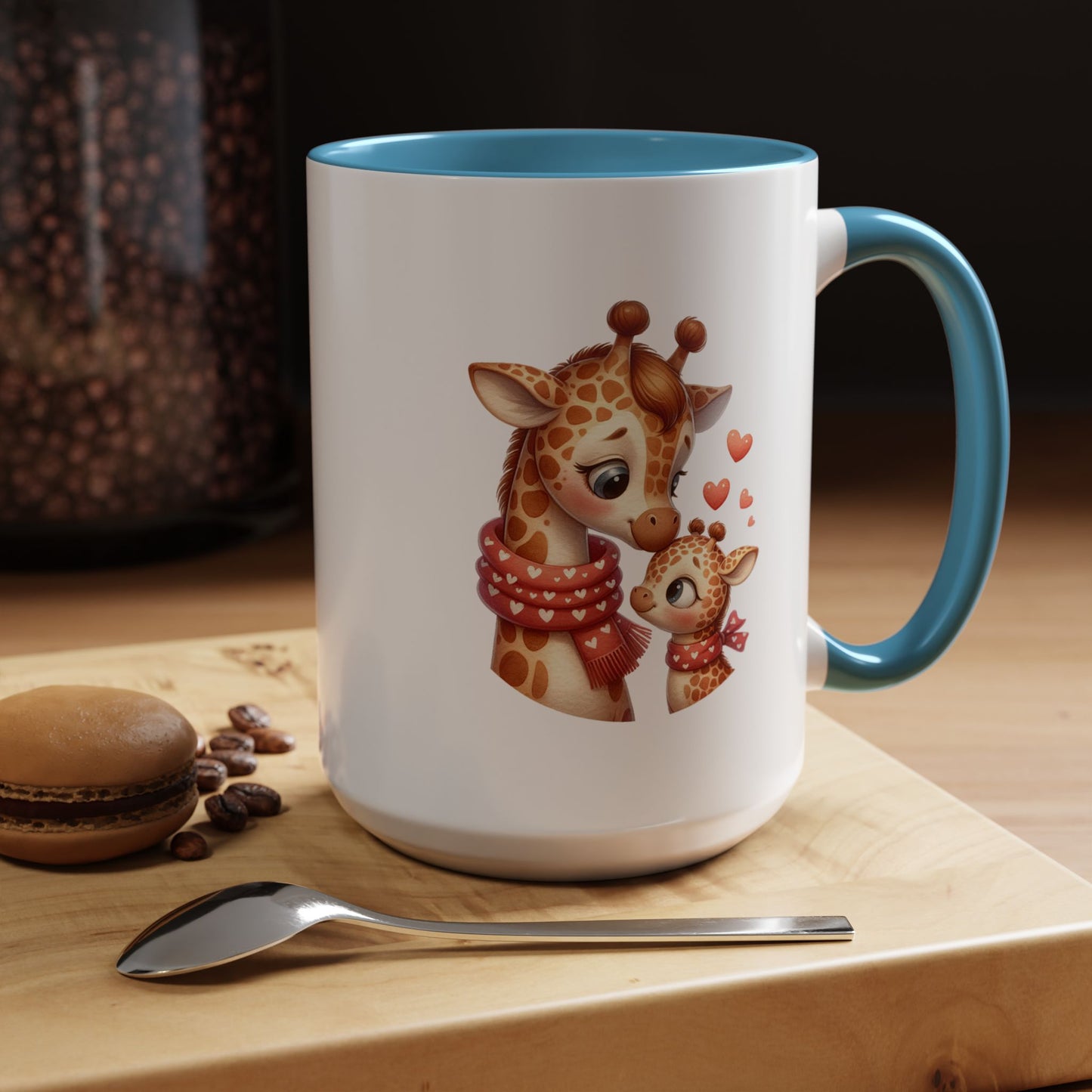 Mother's Day Mug - Cute Giraffes