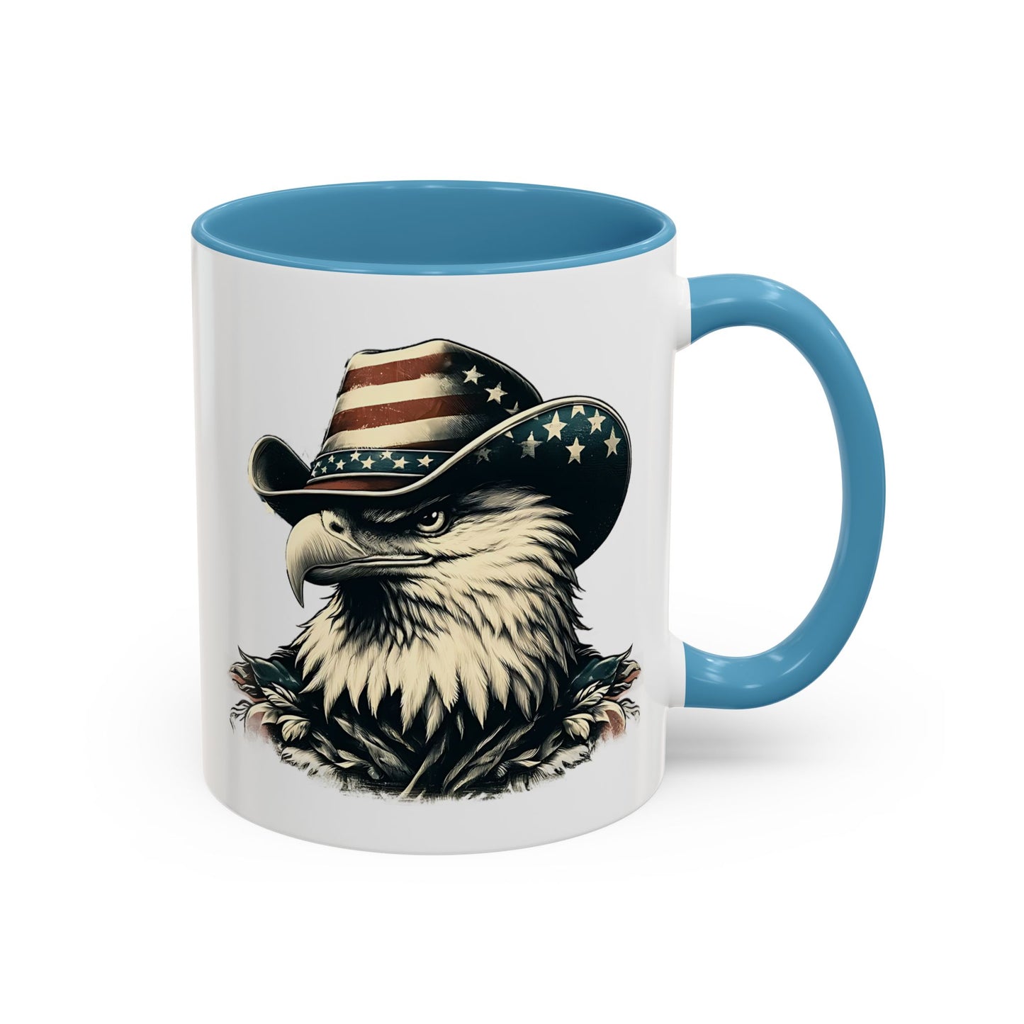 4th of July Mug - American Bald Eagle Flag 5