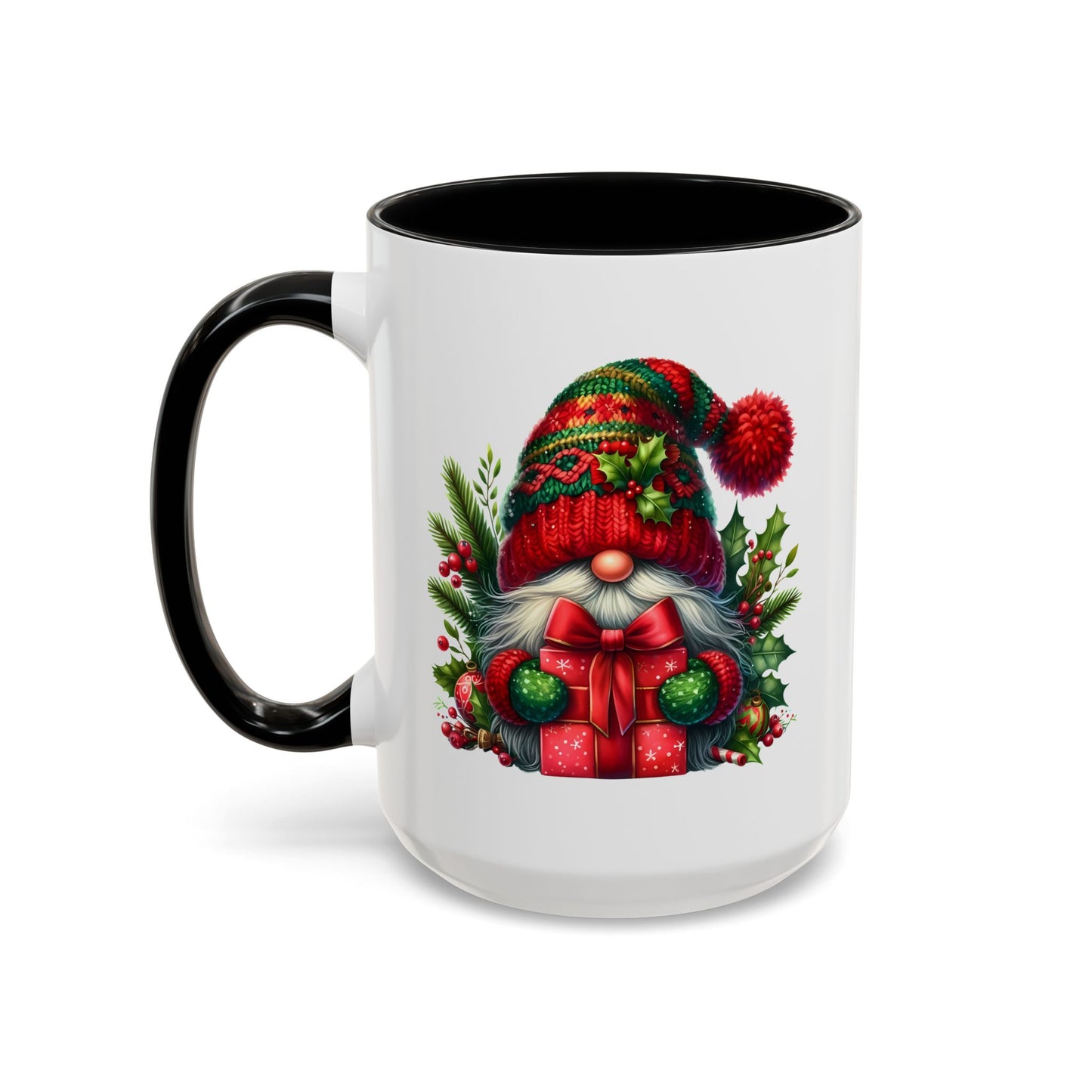 Christmas Mug - Gnome with Wrapped Present