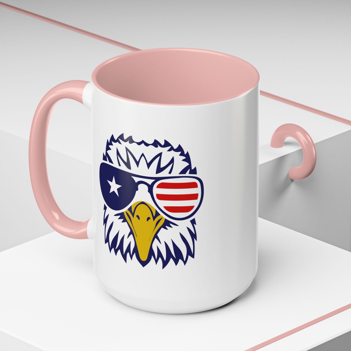 4th of July Mug - Cool American Eagle