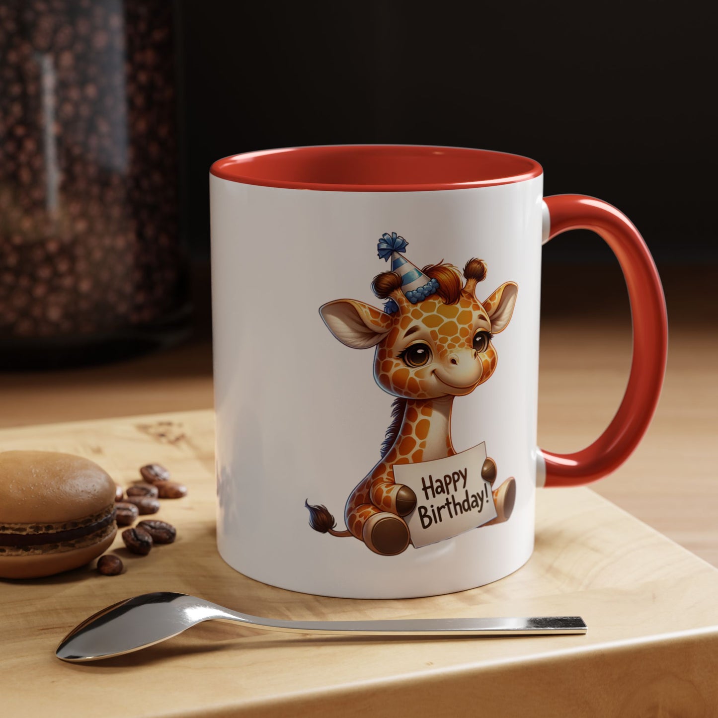 Birthday Mug - Giraffe Clipart