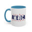 4th of July Mug - American Land of the Free Stars