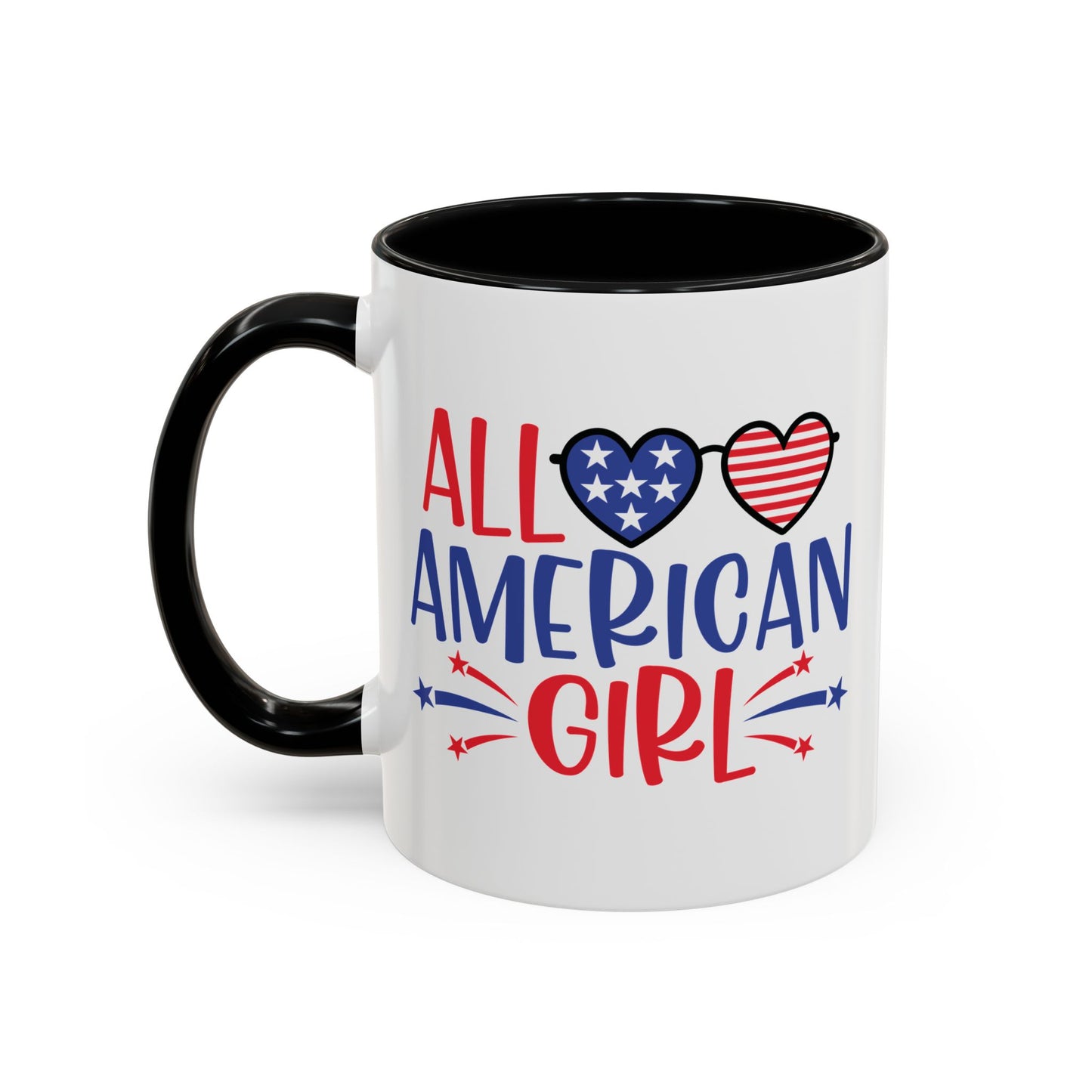 4th of July Mug - All American Girl