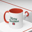 Christmas Mug - Merry Christmas Green Text