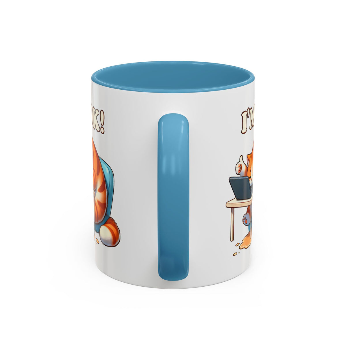 Humor Mug - I'm Ok Cat
