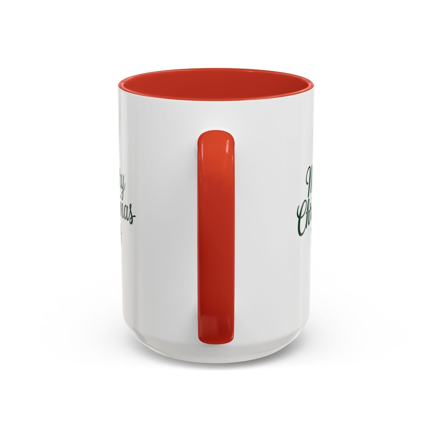 Christmas Mug - Merry Christmas Green Text