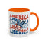 4th of July Mug - America peace Sign