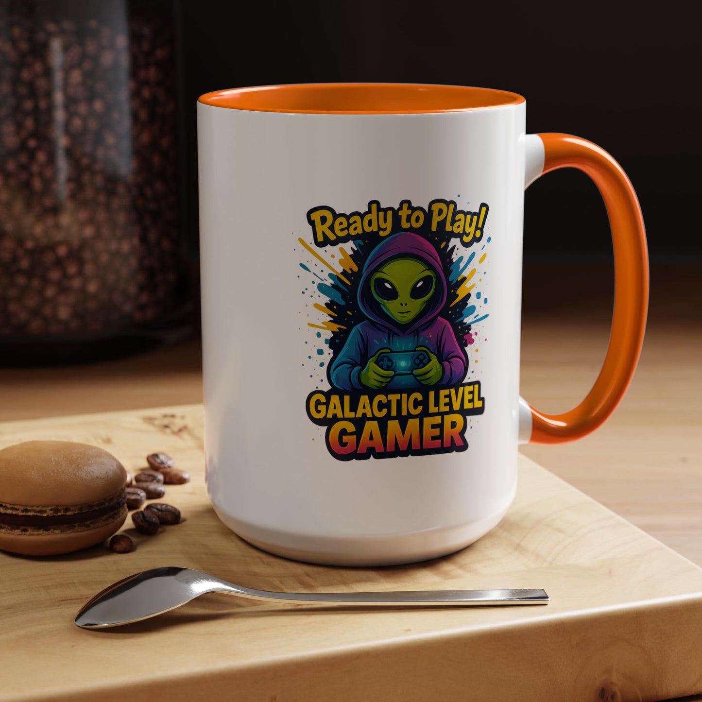 Alien Mug - Galactic Level Gamer