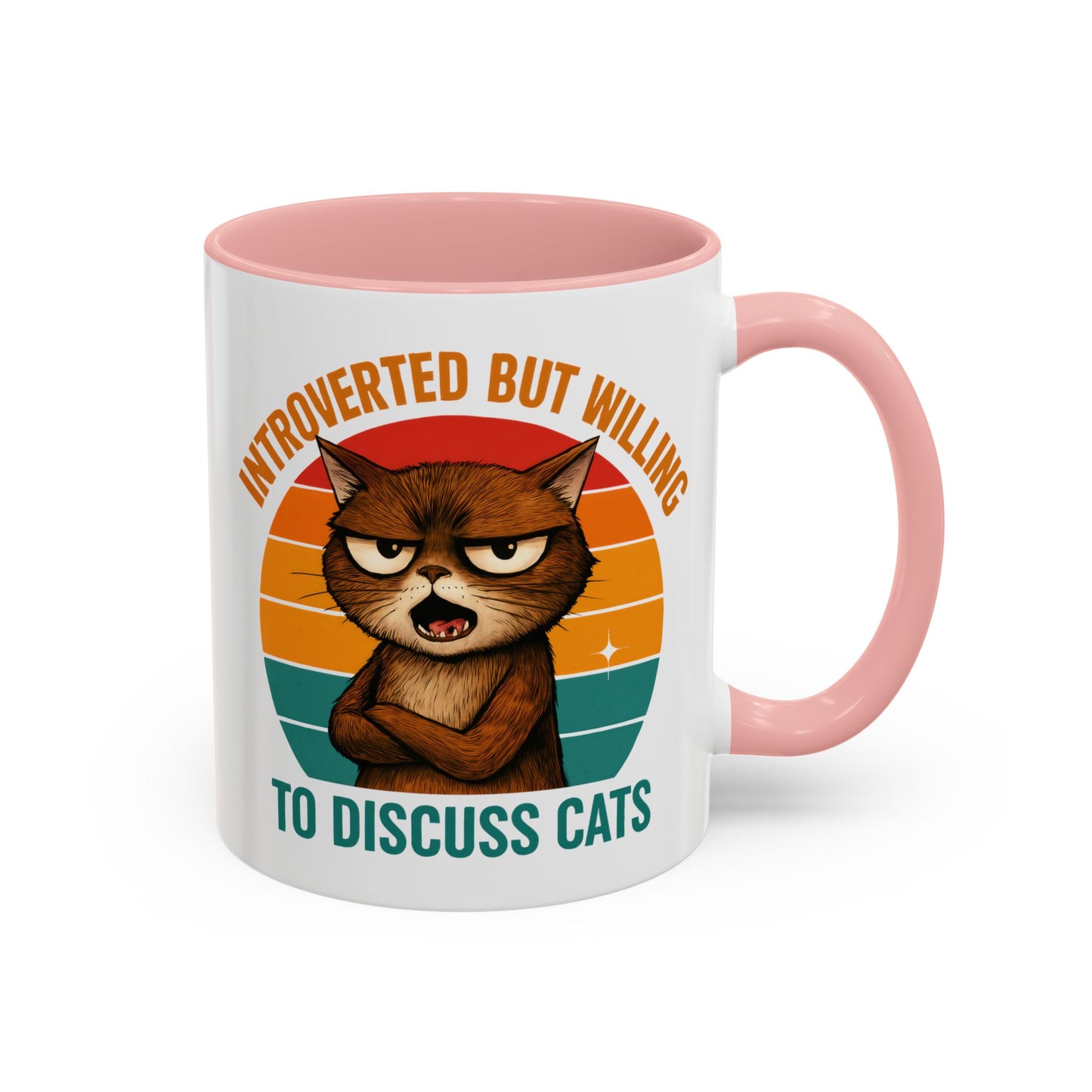 Animal Mug - Introverted But Willing To Discuss Cats