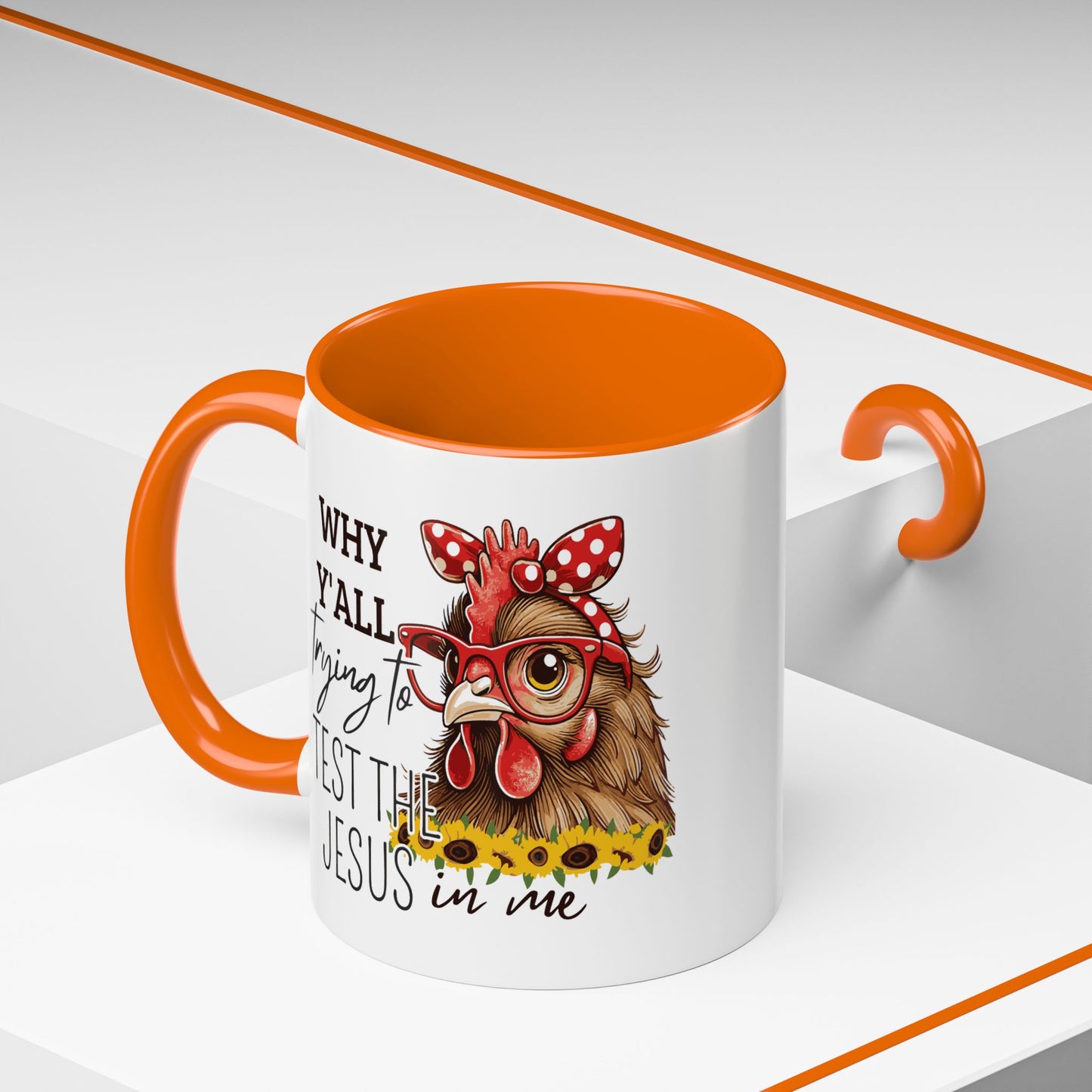Humor Mug - Why Y'all Trying