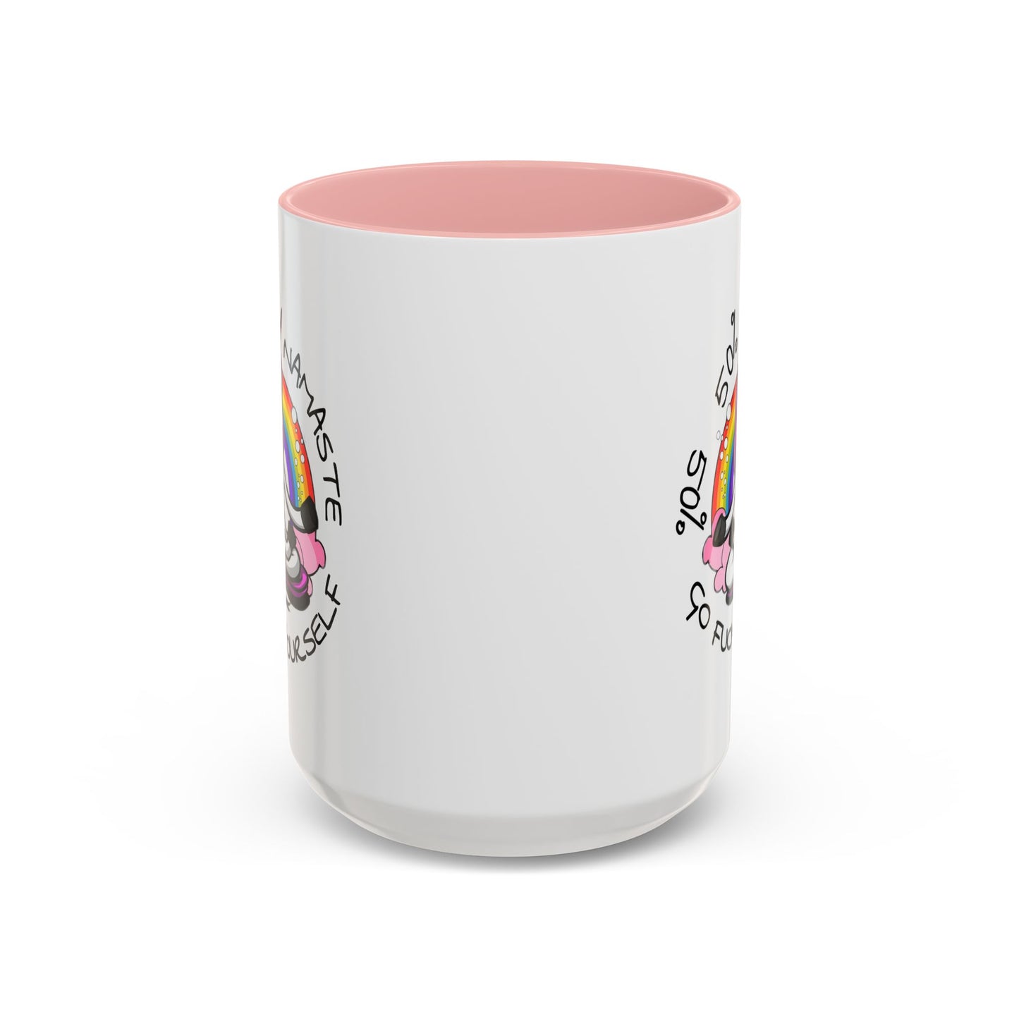 Adult Mug - 50% Namaste 50% Go Fuck Yourself