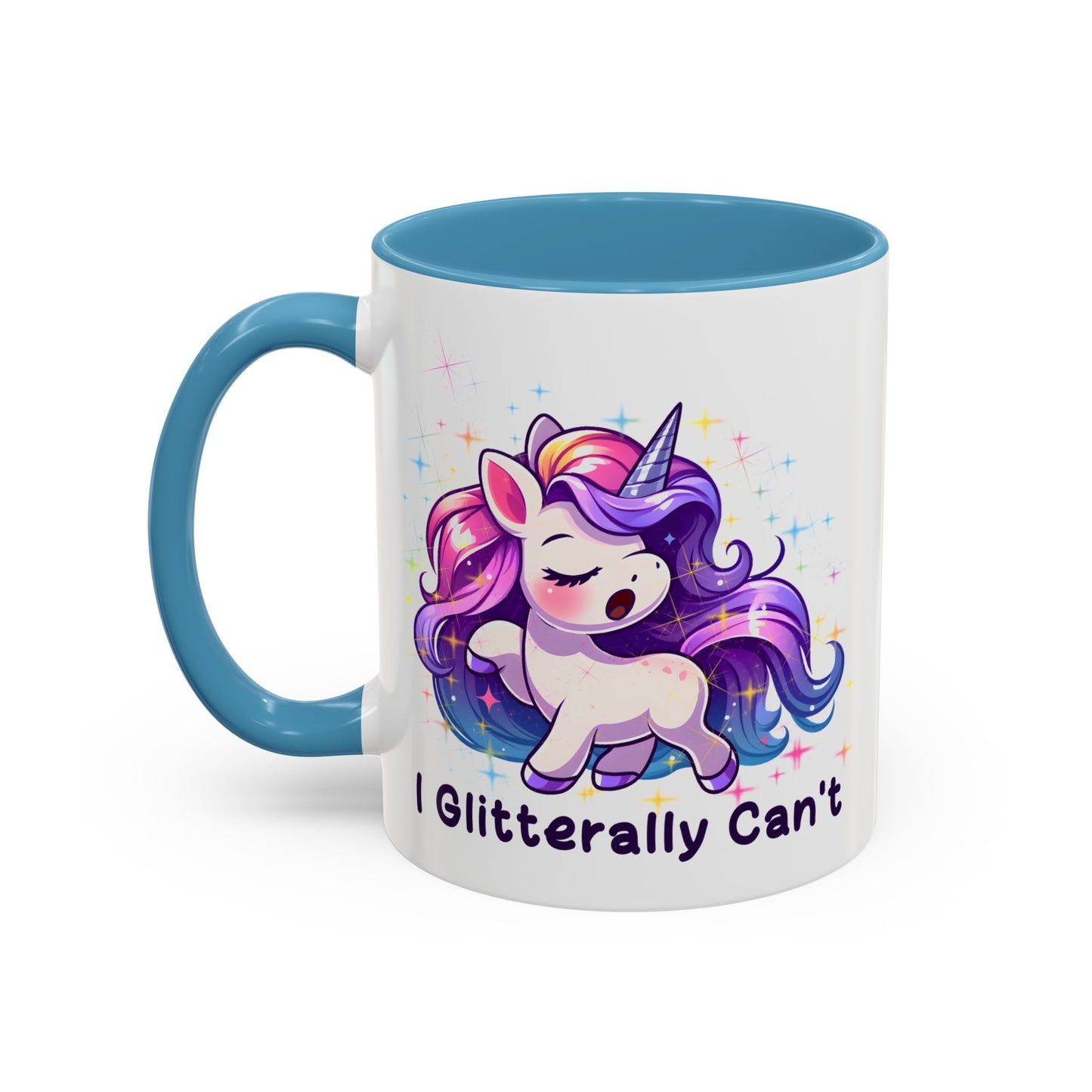 Humor Mug - I Glitterally Can't