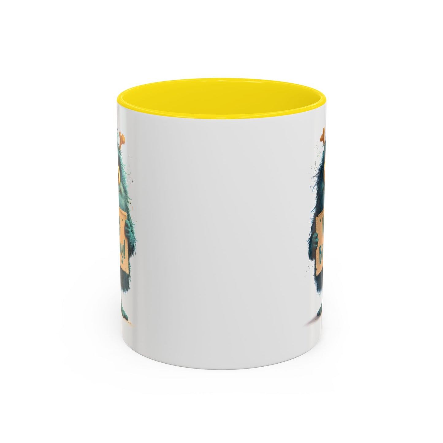 Birthday Mug - Birthday Sign Monster