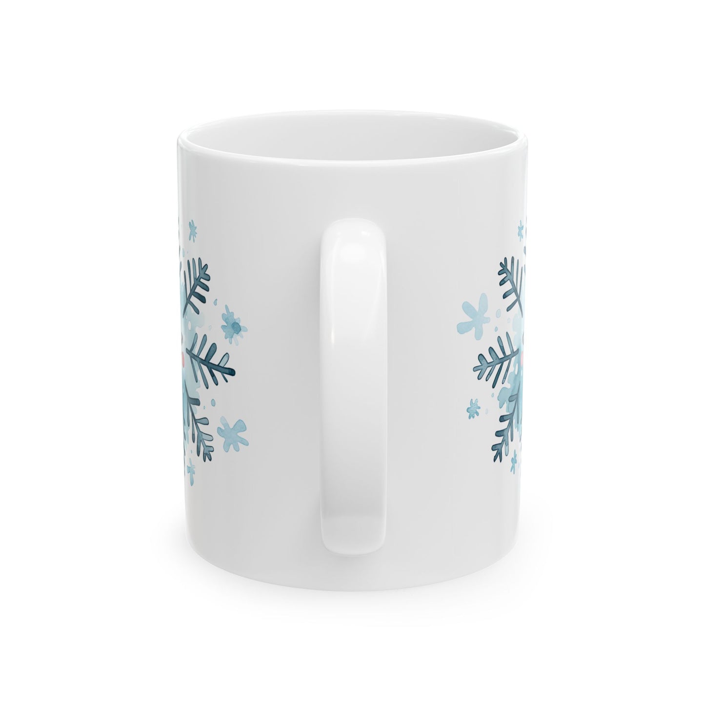 Christmas Mug - Smiley Snowflake