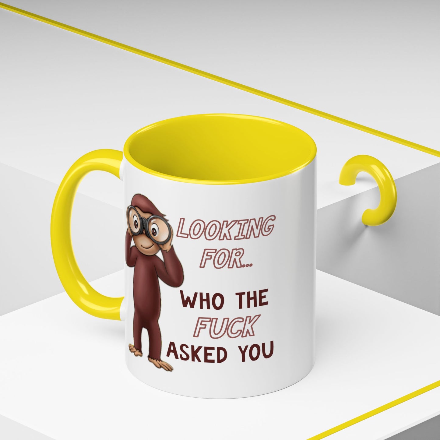 Adult Mug - Looking For Who The Fuck Asked You