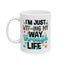 Humor Mug - I'm Just WTF-ing My Way Through Life