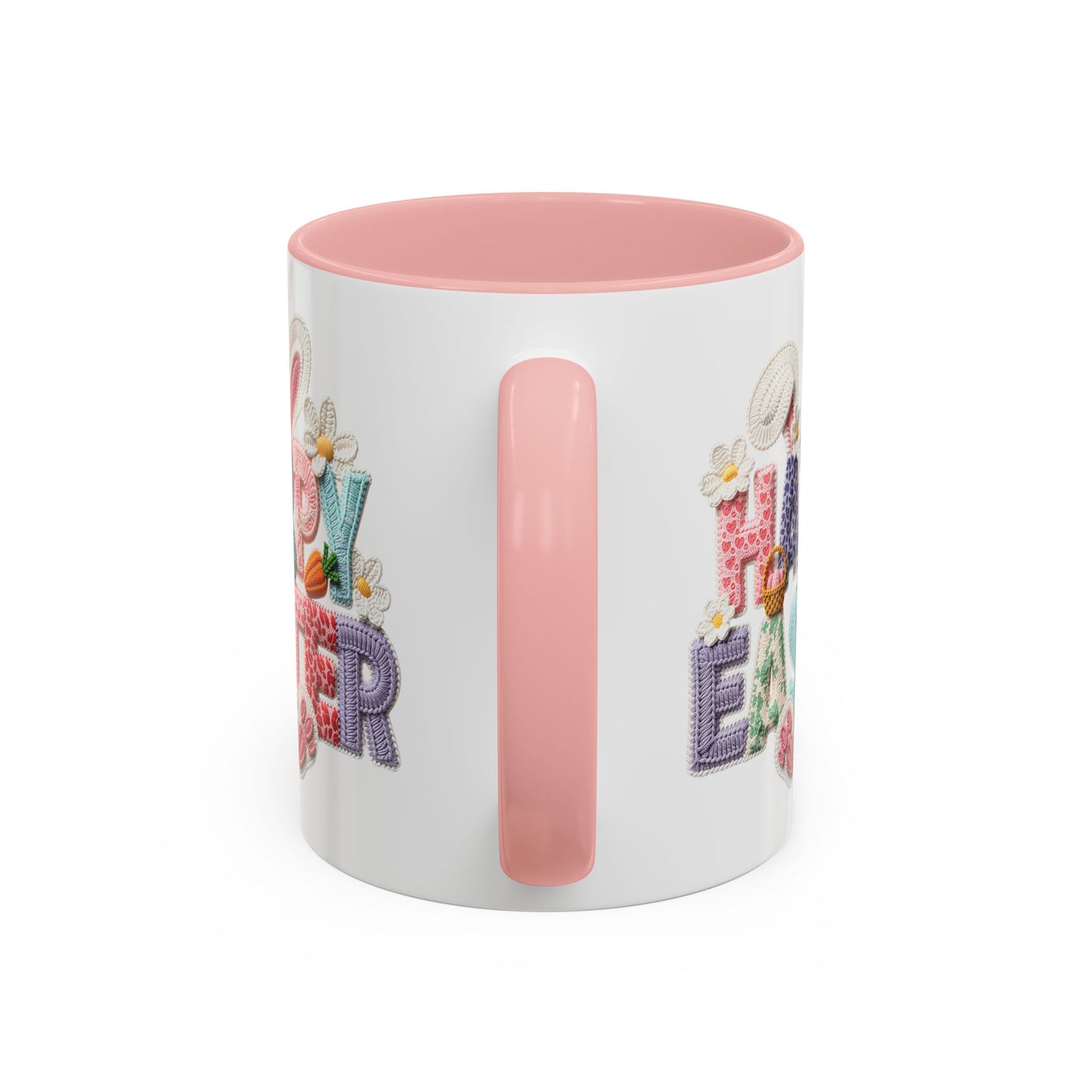 Easter Mug - Happy Easter Latch Yarn