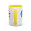 4th of July Mug - God Bless America Flag Heart