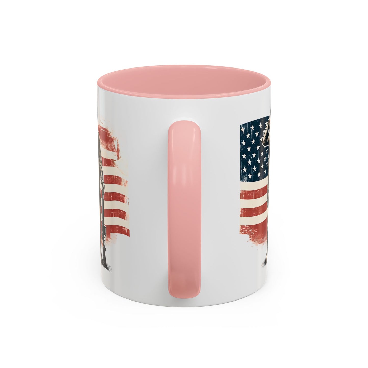4th of July Mug - American Soldier Flag