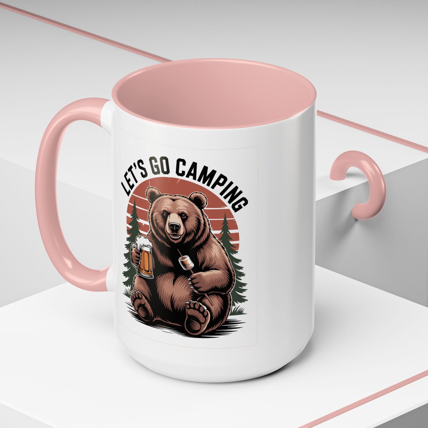 Adventure Mug - Let's Go Camping Bear