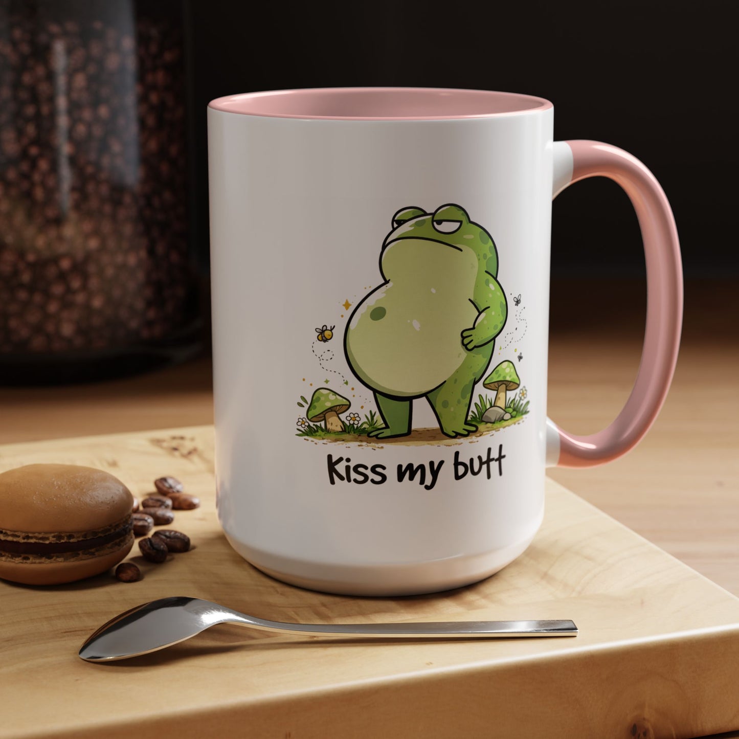 Humor Mug - Kiss My Butt