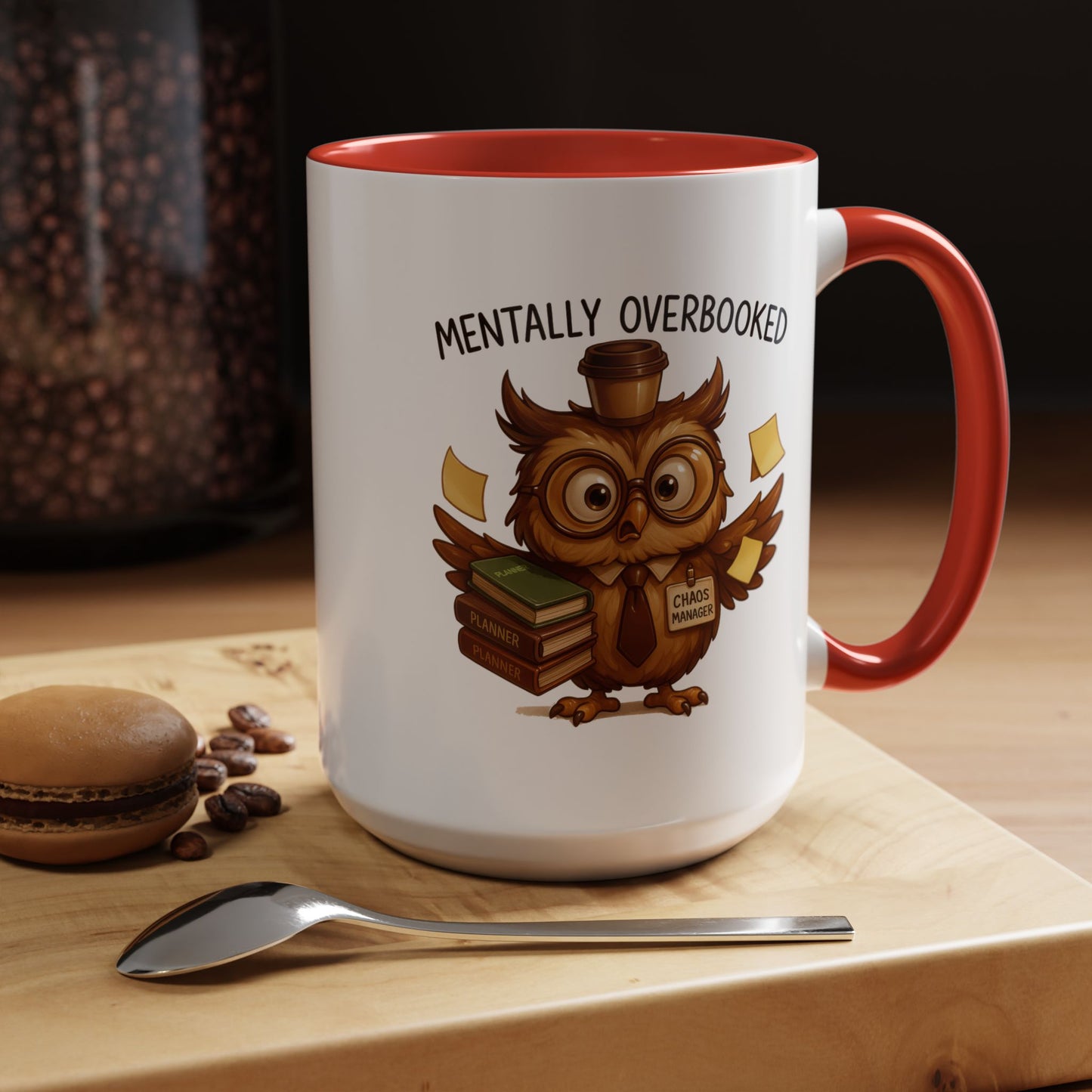 Office Mug - Mentally Overbooked