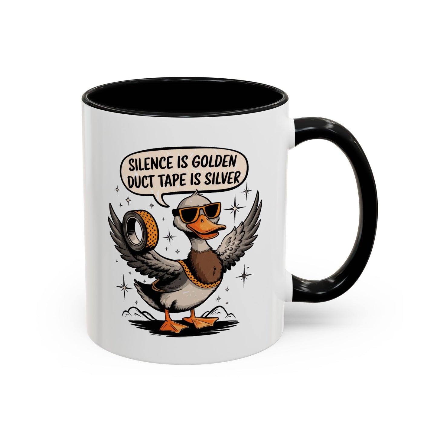 Humor Mug - Silence is Golden