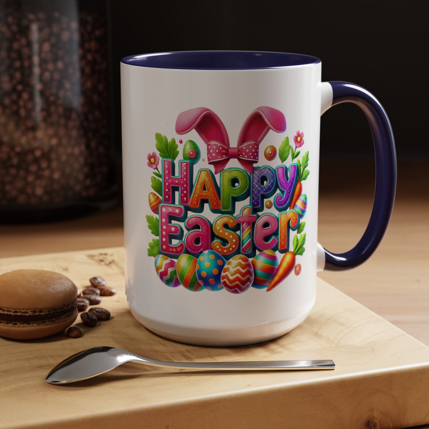 Easter Mug - Happy Easter Bunny Ears