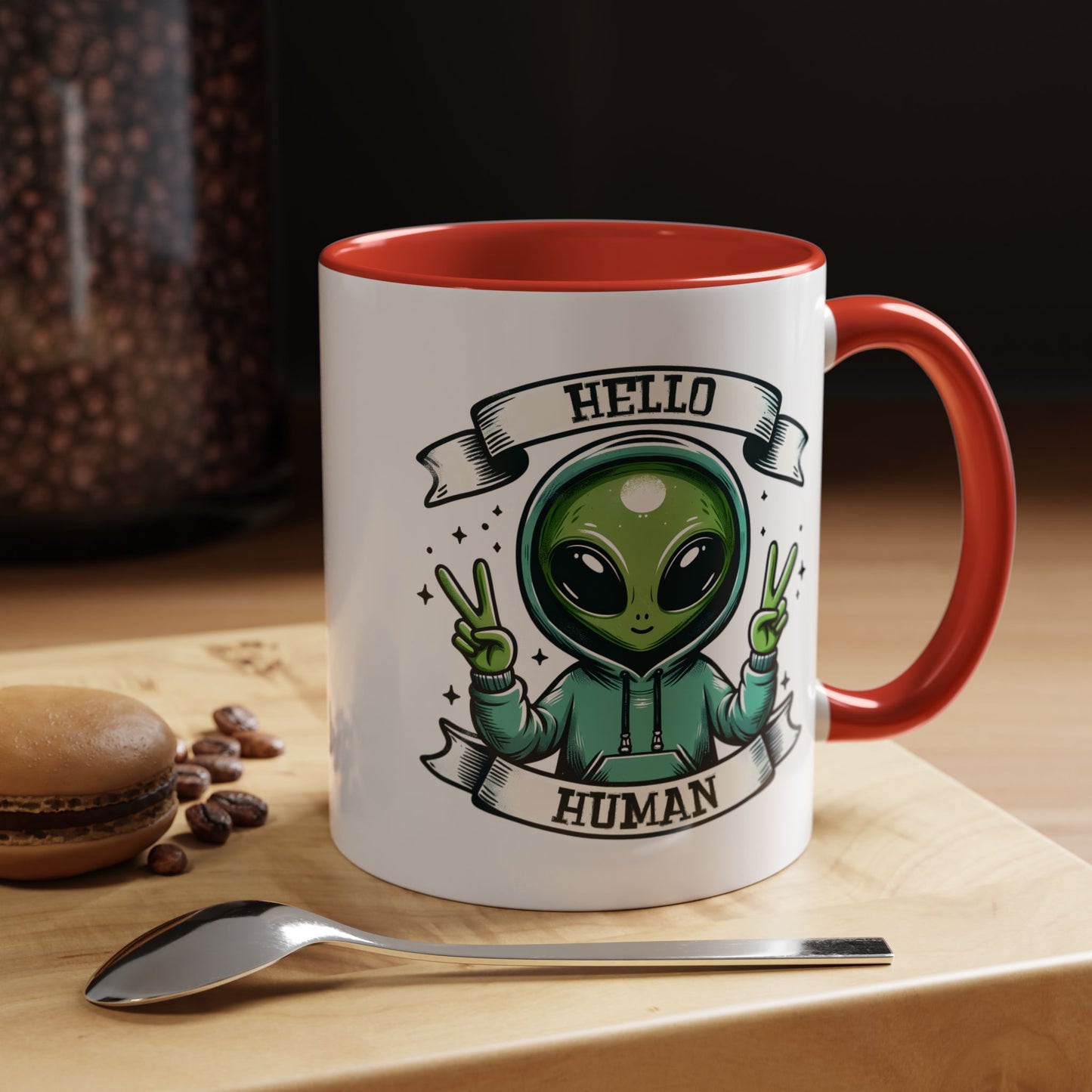 Alien Mug - Hello Human