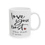 Anniversary Mug - Love You Most The End I Win