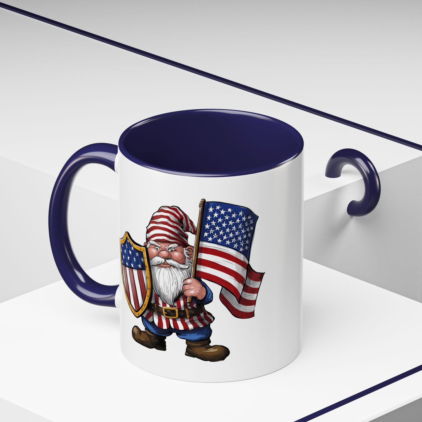 4th of July Mug - American Gnome 5