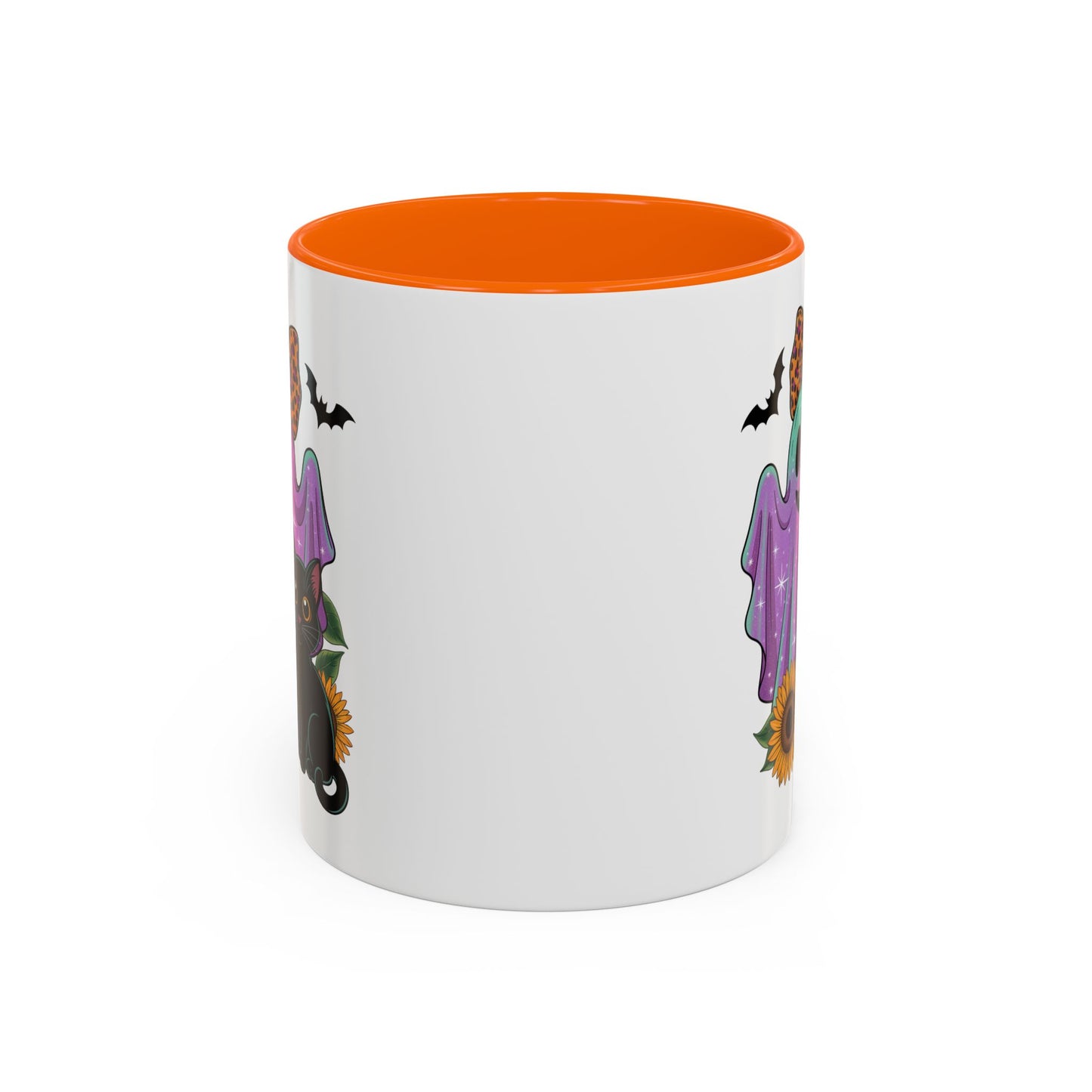 Halloween Mug - Cute Ghost With Cat