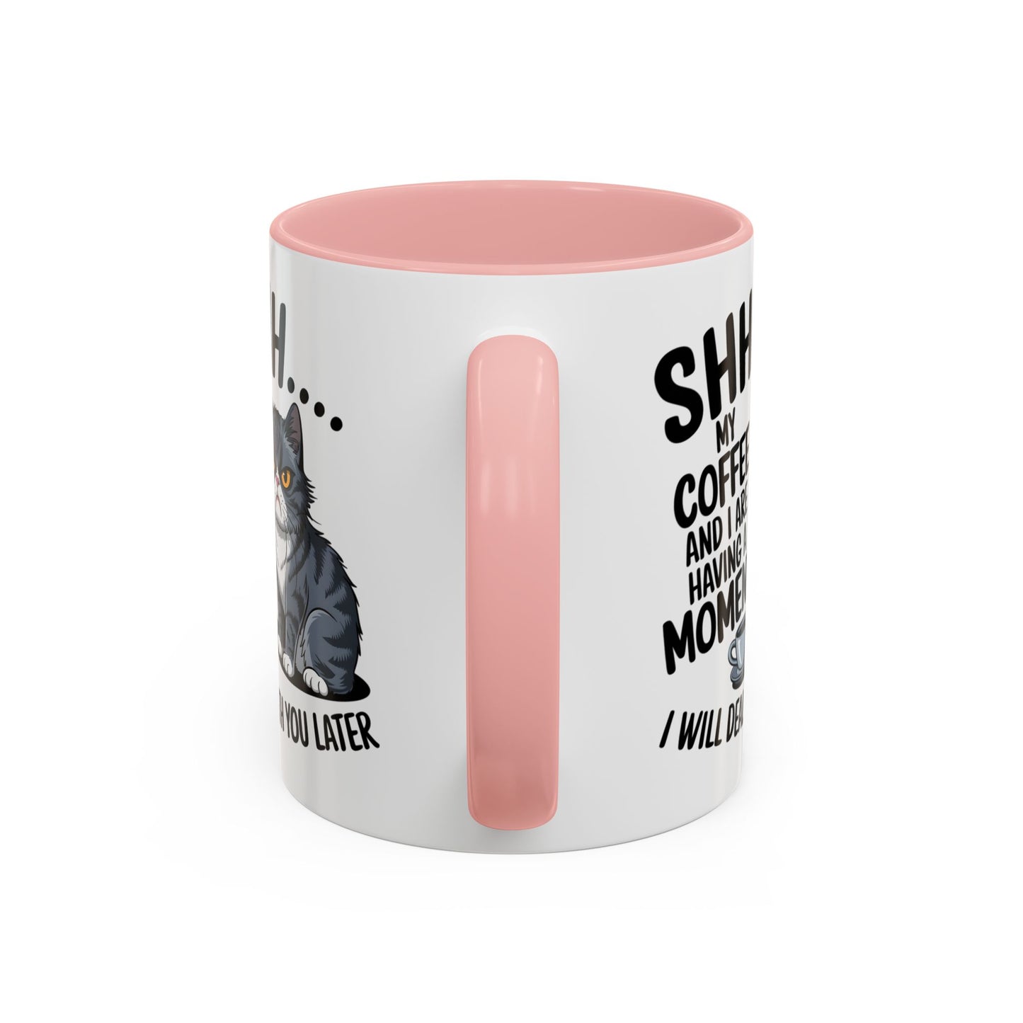 Animal Mug - Shhhh My Coffee and I